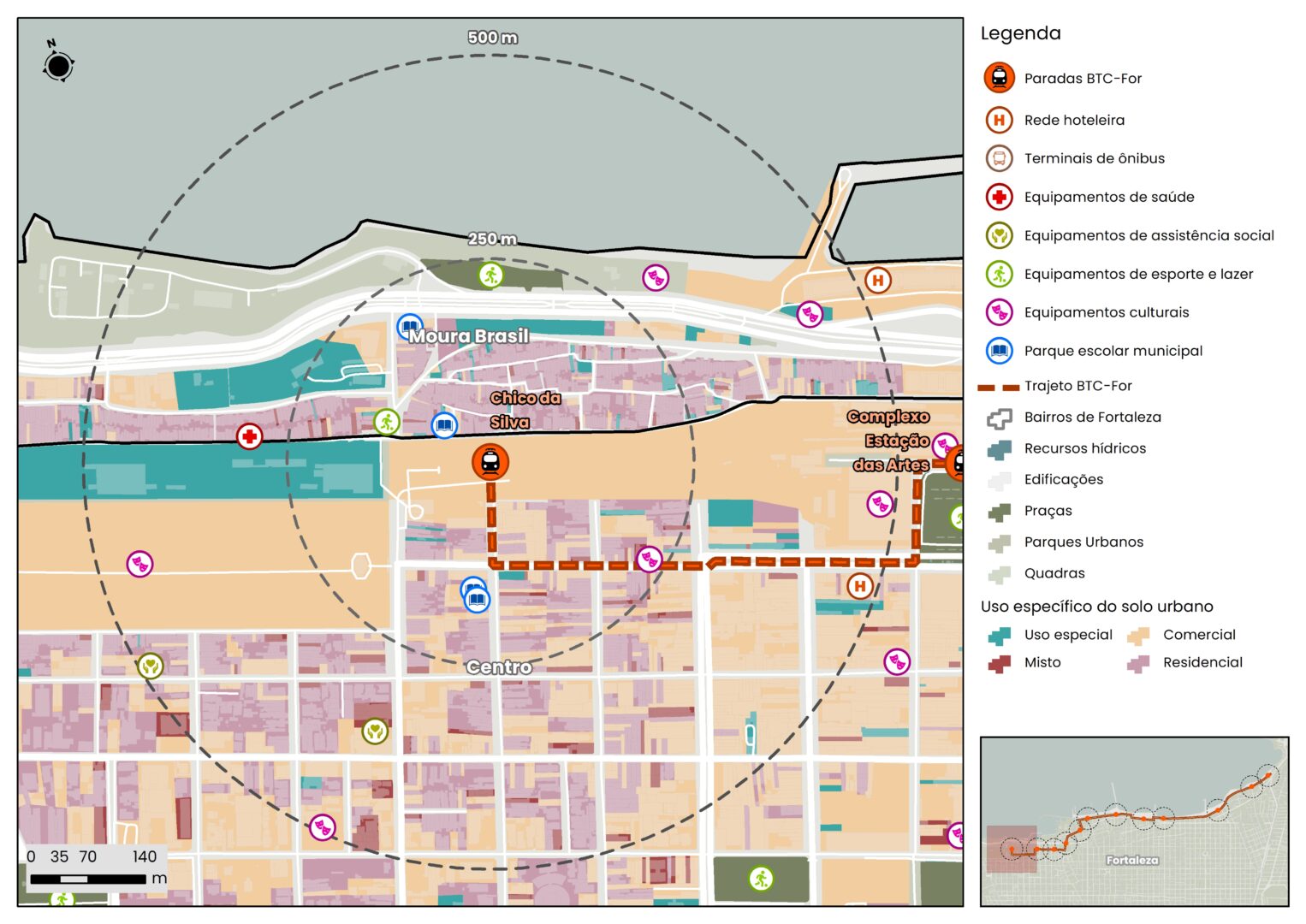 Estudos de viabilidade técnica, econômica e ambiental (EVTEA) e projeto básico do Bonde Fortaleza (Bonde Fortaleza).