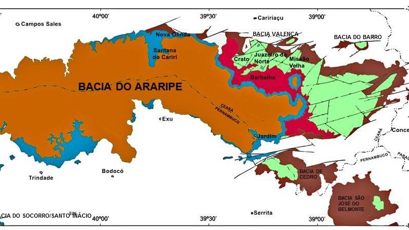 Estudos das Águas Subterrâneas da Bacia do Araripe/CE – COERGH Arararipe