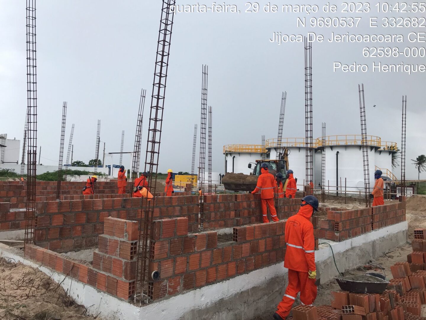 Obras de ampliação e melhorias dos sistemas de esgotamento sanitário e abastecimento de água da Vila de Jericoacoara.