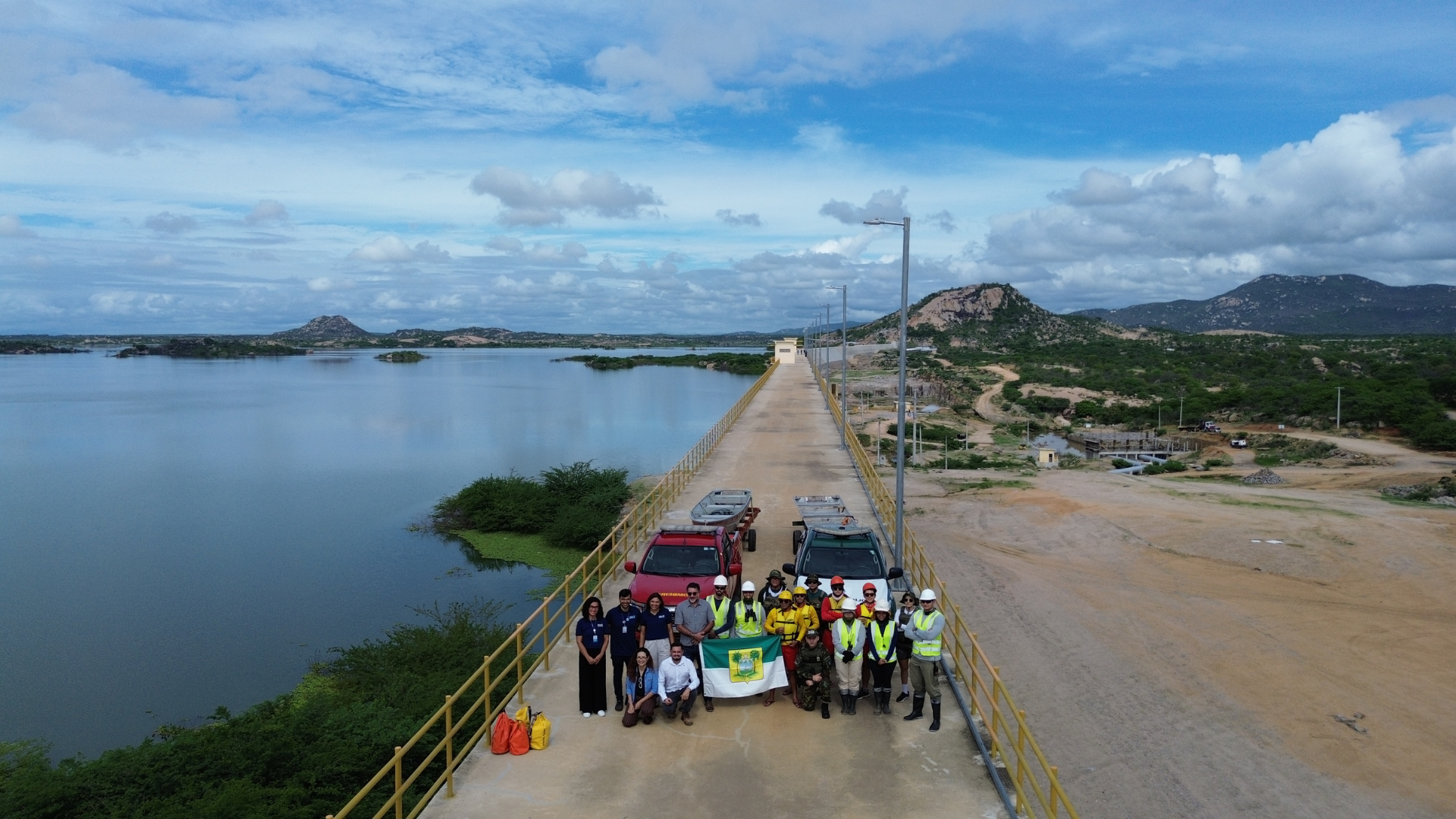 2ª Operação de Resgate de Fauna Ilhada é iniciada no Complexo Hidrossocial Barragem Oiticica no RN.