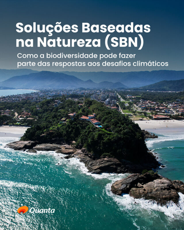 Eventos climáticos extremos, perda de biodiversidade e degradação dos ecossistemas estão tornando os desafios ambientais, sociais e econômicos cada vez mais conectados. É nesse cenário que as Soluções Baseadas na Natureza — SBN ganham relevância. Segundo a União Internacional para a Conservação da Natureza (IUCN), essa abordagem utiliza a proteção, o manejo sustentável e a restauração dos ecossistemas para responder a desafios da sociedade, produzindo benefícios para o bem-estar humano e para a biodiversidade. A lógica parte de uma constatação importante: a natureza já desempenha funções essenciais. Vegetação, solos, rios, florestas, áreas úmidas, manguezais e outros ecossistemas participam da regulação da água e do clima, da proteção do solo, da purificação e da manutenção da biodiversidade. Na matéria do site, aprofundamos o conceito, os critérios da IUCN e o avanço das SBN nas políticas e nos mecanismos de financiamento. Nos próximos conteúdos, vamos mostrar como essa abordagem aparece em projetos desenvolvidos pela Quanta, com soluções que integram resiliência climática, manejo das águas, recuperação ambiental, infraestrutura e leitura territorial. Leia a matéria completa no site da Quanta. #QuantaConsultoria #Sustentabilidade #SBN #ResiliênciaClimática #Biodiversidade